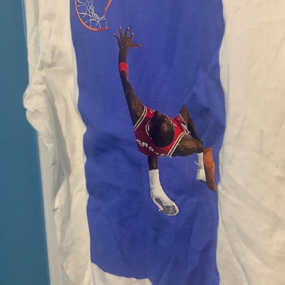 Nike Michael Jordan Engineered for Flight Rare White Shirt Size L - Picture 4 of 5